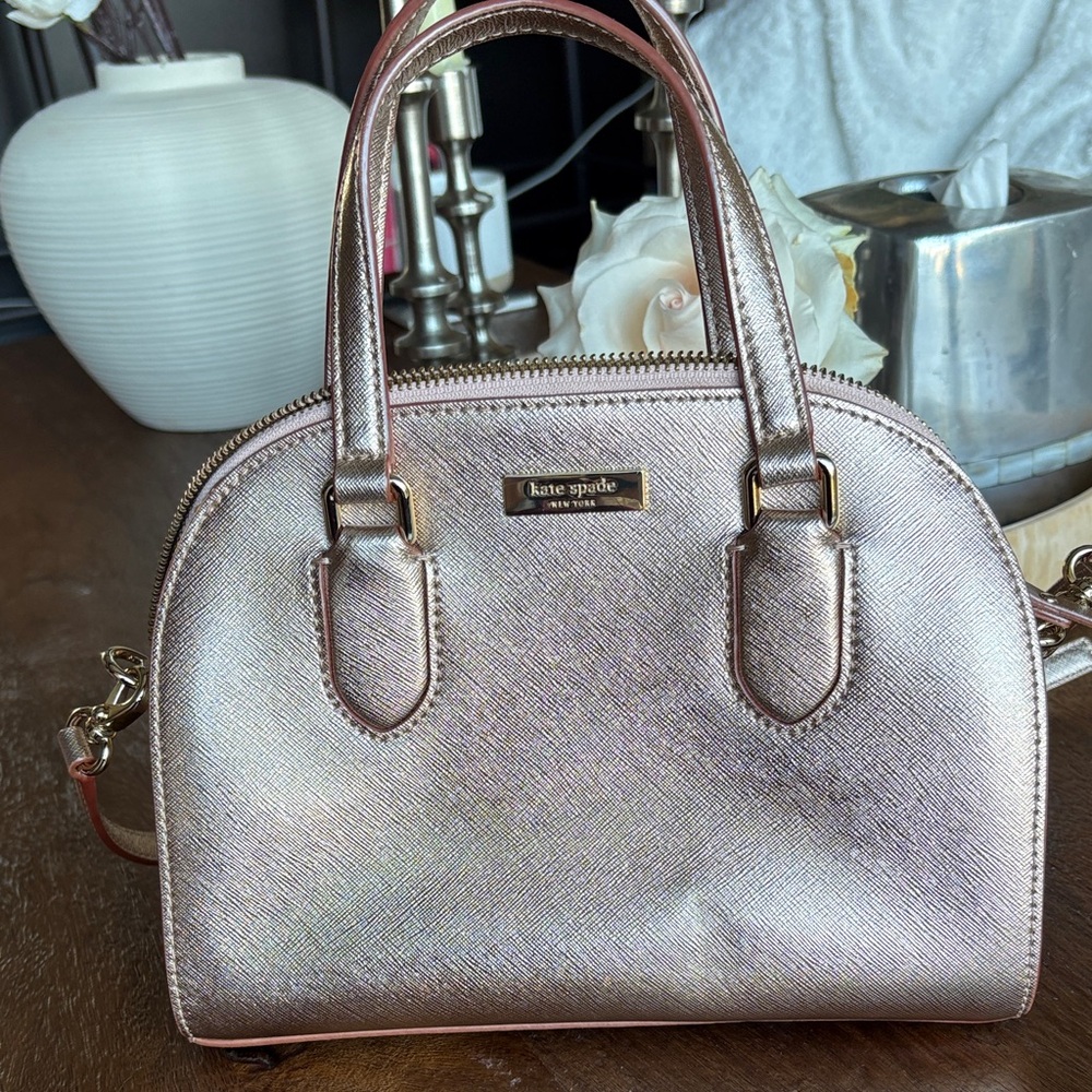 Kate Spade Rose Gold Mini Bag